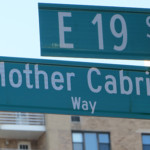 Mother Cabrini Way Sign
