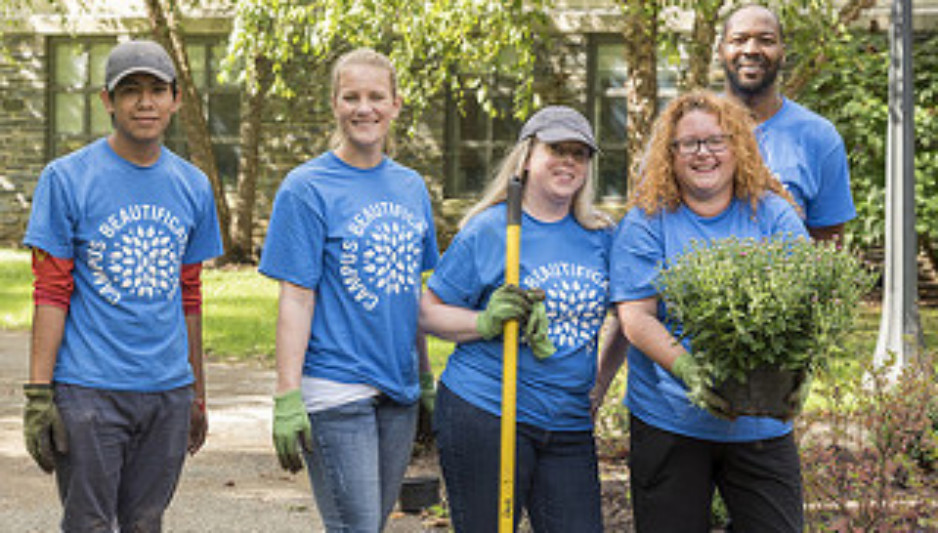 Cabrini University recently held its Fall Campus Beautification Day. 
