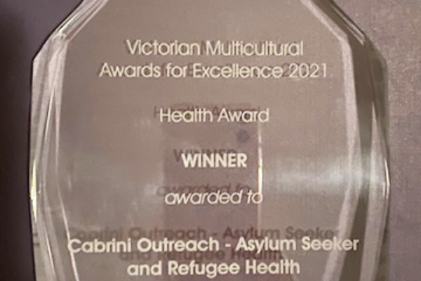 Cabrini Health Outreach Wins Award