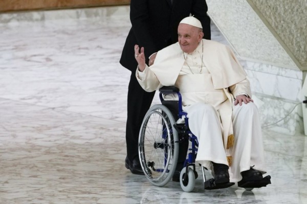 Pope Francis Embraces Limitations of Aging