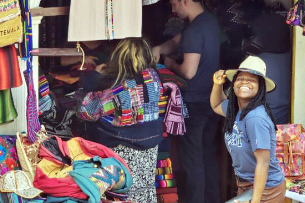 Cabrini University students on an Immersion Experience in Guatemala