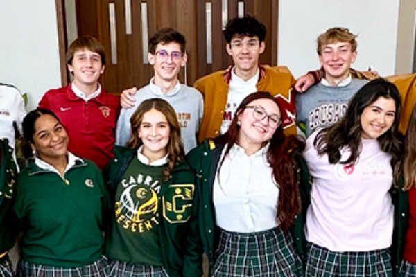 Cabrini and Brother Martin HS offer retreats