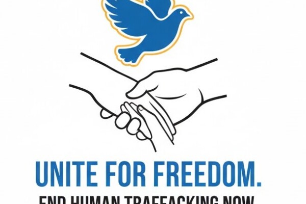 Sunday, February 8th is International Day of Prayer and Awareness of Human Trafficking