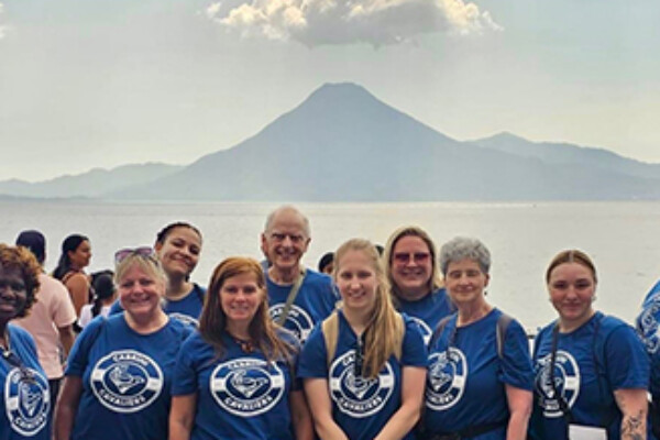 Cabrini University CAVS travel to Guatemala on a service trip