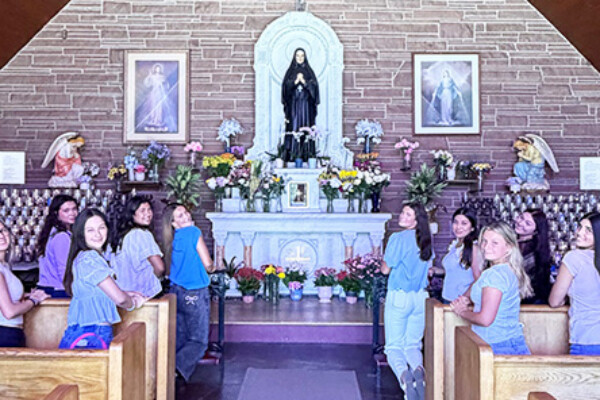 Cabrini HS Student Leadership Conference at Mother Cabrini Shrine